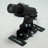 Industrial 520nm 5MW 90 degrés Green Laser Line Maker avec pince de montage