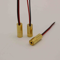 Modules de diode de laser de 635nm 5MW Collimaté 3V 5V Laser Viewing Modules